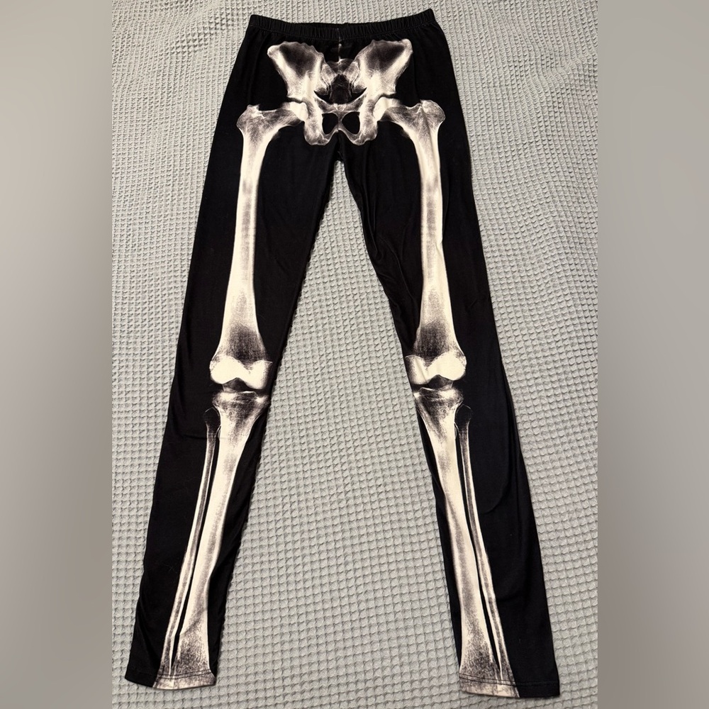 Skeleton leggings